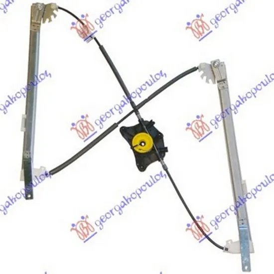 Macara Usa AUDI A4 B8 2007->2015 Macara geam usa fata electrica fara motor (EUROPE) stanga Perioada 2007 2008 2009 2010 2011 2012 2013 2014 2015