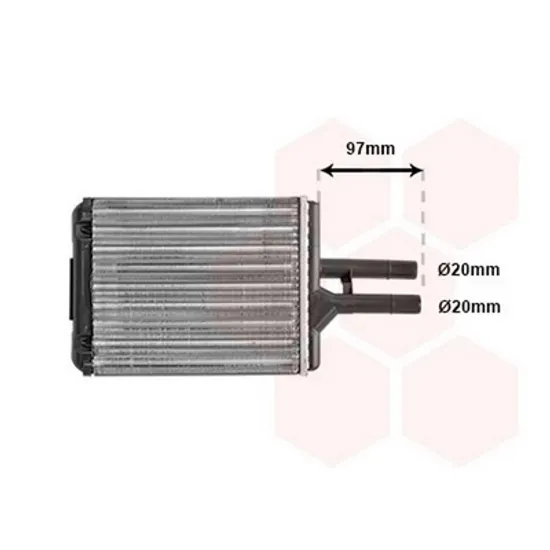 Radiator Incalzire OPEL VECTRA B 1995->2003 Calorifer M -AC 203x175 1996->1998 Perioada 1995 1996 1997 1998 1999 2000 2001 2002 2003