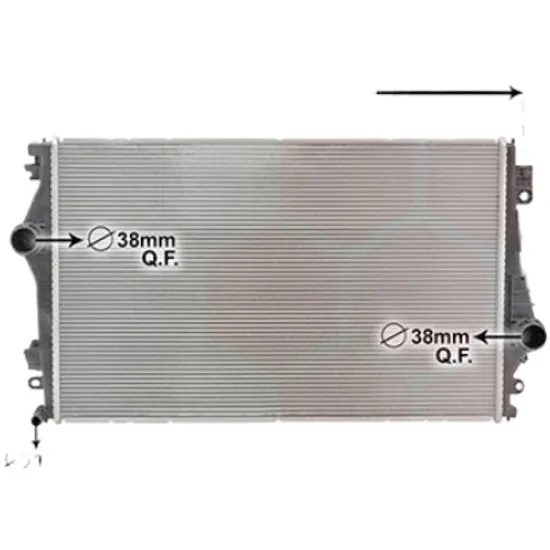 Radiator apa ALFA ROMEO GIULIA 2015->, STELVIO 2016-> pentru 2.2 D, perioada 2015 2016 2017 2018 2019 2020 2021 2022 2023