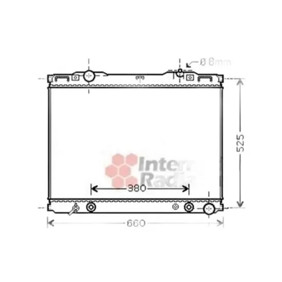 Radiator Motor KIA SORENTO 1 2002->2009 Radiator apa pentru 2.5 CRDi cu/fara aer conditionat CV automata ->2006 Perioada 2002 2003 2004 2005 2006