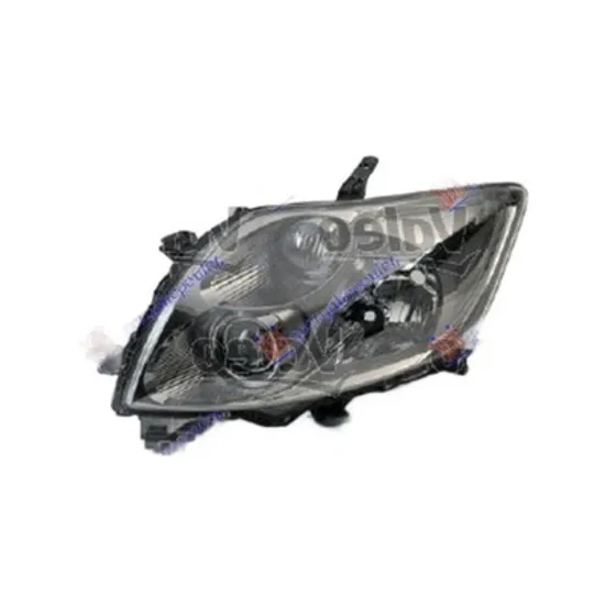Faruri TOYOTA AURIS / COROLLA E15 2006->2012 Far VALEO cromat-gri stanga 2006->2010 Perioada 2006 2007 2008 2009 2010