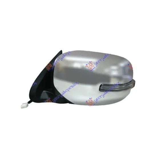 Oglinda MITSUBISHI L200 2014-> Oglinda exterioara electrica cromat cu semnal stanga Perioada 2014 2015 2016 2017 2018 2019