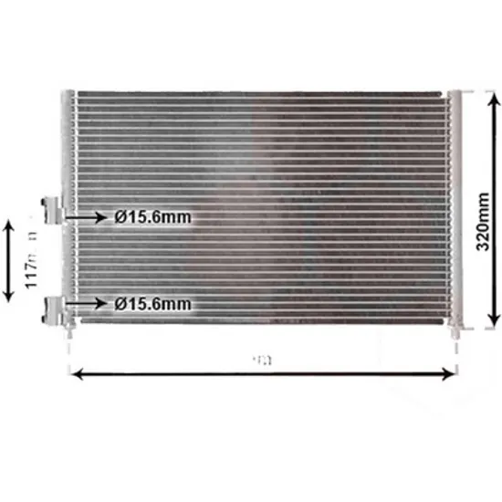 Radiator aer conditionat LEXUS GS 2011-> pentru 250, perioada 2012 2013 2014 2015 2016 2017