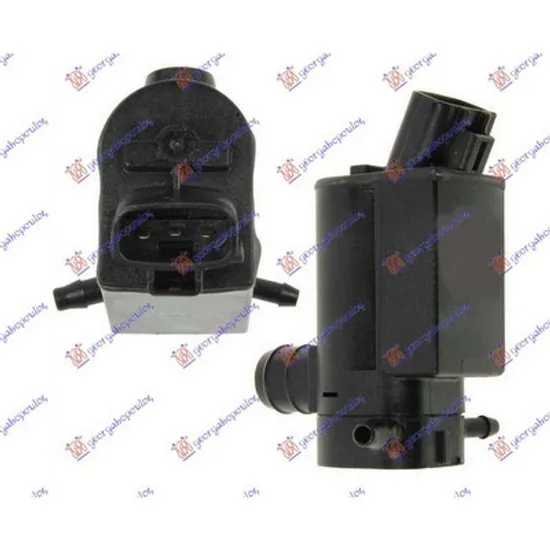 Pompa Spalator TOYOTA AVENSIS T25 2003->2008 Motoras spalator parbriz cu stergator spate Perioada 2003 2004 2005 2006 2007 2008 2009