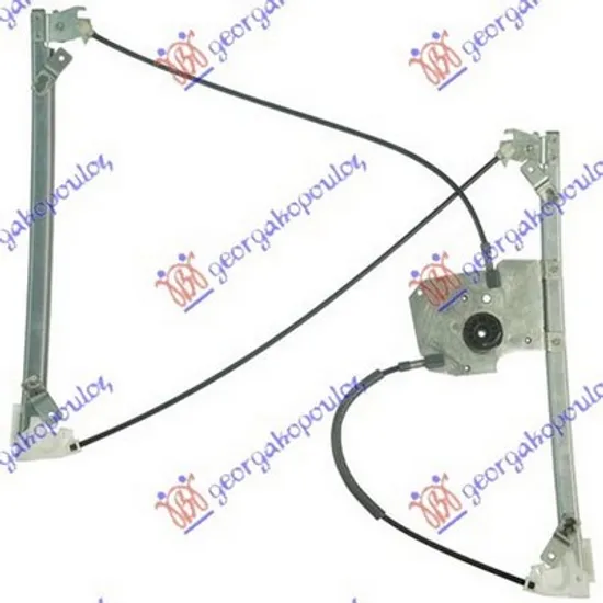 Macara Usa AUDI A3 8L1 1996->2004 Macara usa fata electrica pentru 5 usi (fara motor)(EUROPE) stanga Perioada 1996 1997 1998 1999 2000 2001 2002 2003