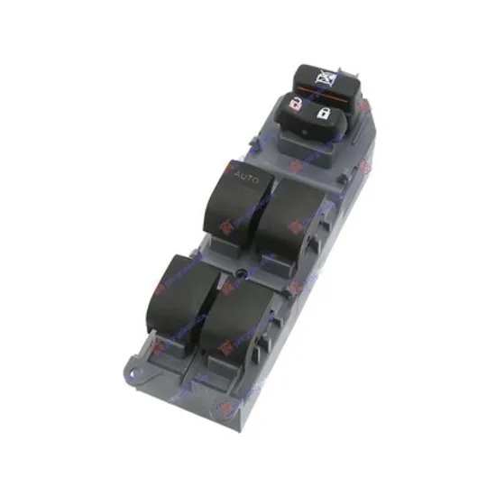 Buton Geamuri TOYOTA COROLLA E15 2006->2014 Panou buton comanda geamuri fata 4 contacte 15 pini stanga Perioada 2006 2007 2008 2009 2010 2011 2012
