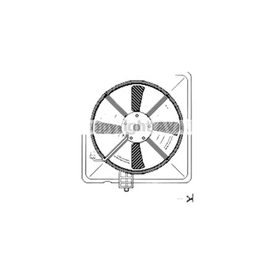 Ventilator motor VOLVO V40 1995->2004 2.0 103KW 140CP , pentru motor B 4204 S perioada 1995 1996 1997 1998 1999