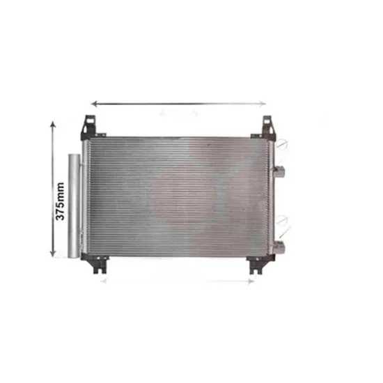Radiator Aer Conditionat TOYOTA YARIS 2010-> Radiator aer conditionat 1 0 - 12V VVTi 52x32 5 fata FRANCE Perioada 2010 2011 2012 2013 2014 2015 2016