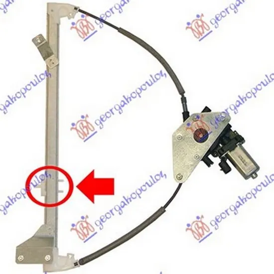 Macara Usa JEEP CHEROKEE LIBERTY KJ 2001->2008 Macara usa fata dreapta 2005-> Perioada 2005 2006 2007 2008