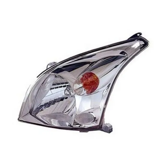 Faruri TOYOTA LAND CRUISER PRADO J12 2002->2009 Far dreapta cu reglaj electric, HB4+HB3, Perioada 2002 2003 2004 2005 2006 2007 2008 2009 2010