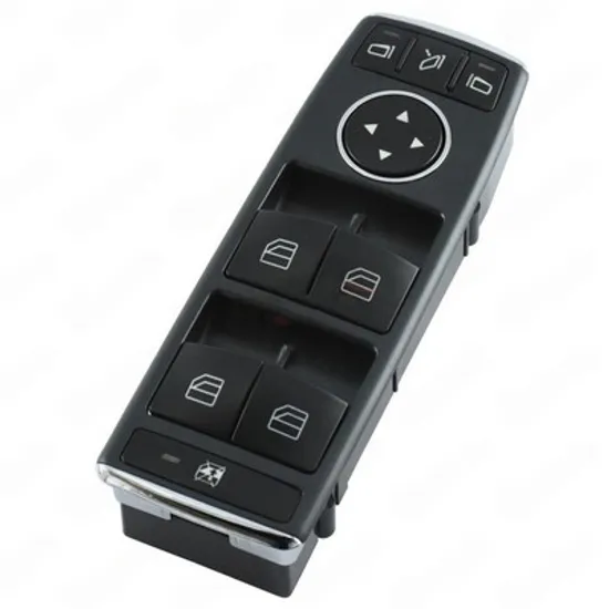 Buton oglinda MERCEDES GLA-CLASS X156 2013-> Panou butoane oglinda cu rabatare electrica fata negru (3pin) STANGA Perioada 2017 2018 2019 2020