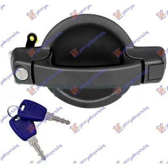 Maner Usa FIAT DOBLO 223 2000->2010 Maner usa culisanta exterior completa cu chei dreapta Perioada 2001 2002 2003 2004 2005 2006 2007 2008 2009