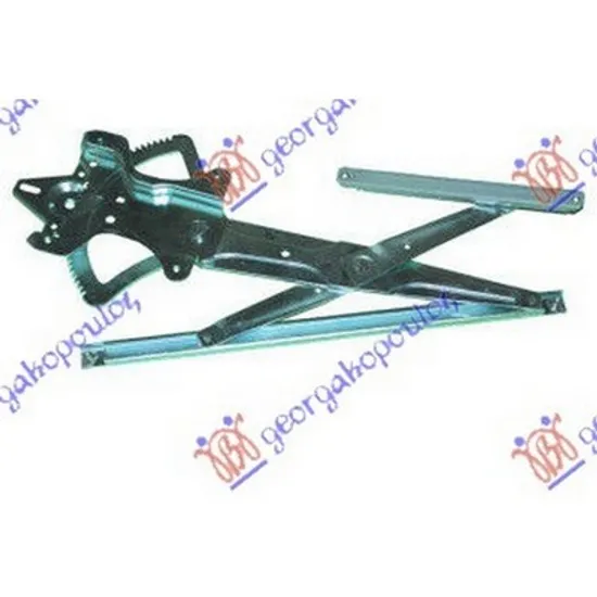 Macara Usa MITSUBISHI L200 2005->2015 Macara geam usa fata ELECTRIC stanga, Perioada 2005 2006 2007 2008 2009 2010 2011 2012 2013 2014 2015