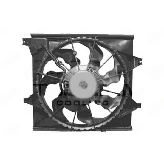 Ventilator Motor KIA SOUL 1 2009->2014 Ventilator (simplu) 1.6 CRDi diesel (390 mm) (3PIN) Perioada 2011 2012 2013