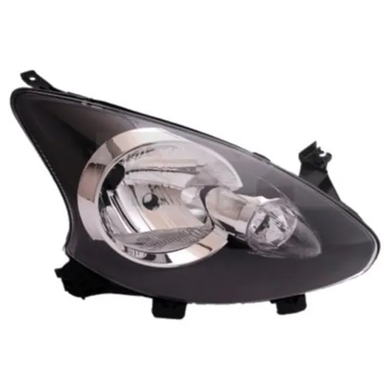 Faruri TOYOTA AYGO 2005->2014 Far dreapta, cu reglaj electric, H4 Perioada 2005 2006 2007 2008 2009 2010 2011 2012 2013 2014