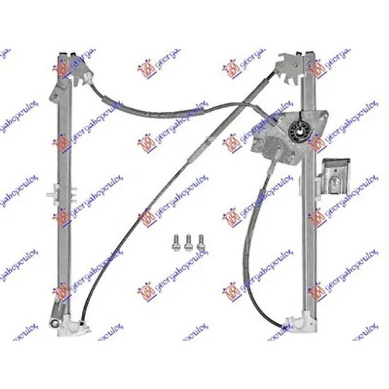 Macara Usa BMW X3 E83 2003->2011 Macara usa fata electrica fara motor EUROPE stanga Perioada 2004 2005 2006 2007 2008 2009 2010 2011