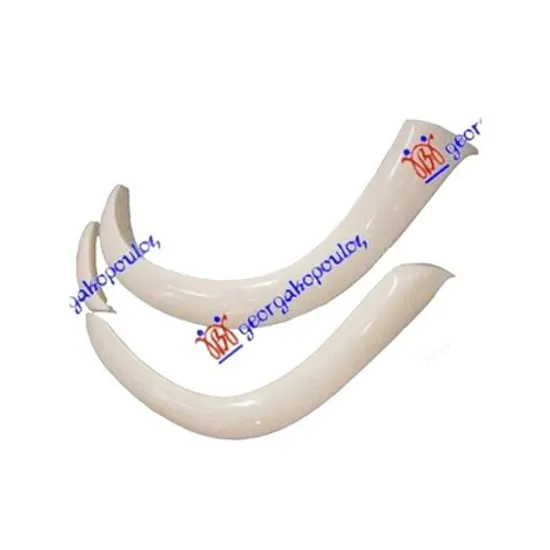 Bandou aripa fata MITSUBISHI L200 1996->2007 Bandou aripa arcuit plastic 4 usi set 6 bucati Perioada 1996 1997 1998 1999 2000 2001 2002 2003 2004 2005 2006