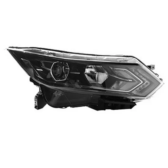 Faruri NISSAN QASHQAI 2 2013->2020 Far reglaj electric cu lampa daylight LED (DEPO) dreapta Perioada 2017 2018 2019 2020 2021 2022 2023