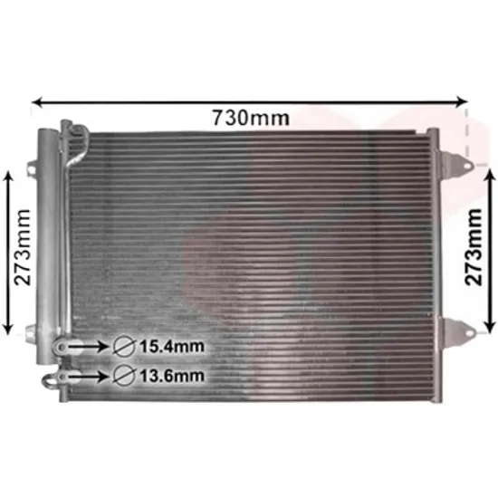 Radiator aer conditionat SKODA CITIGO 2011-> pentru 1.0, perioada 2011 2012 2013 2014 2015 2016 2017 2018 2019