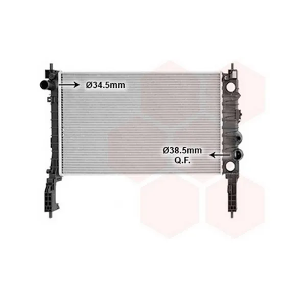 Radiator Motor OPEL MOKKA / MOKKA X 2012->2020 Radiator apa 1.4 16vTURBO cv automata benzina 620x360x26 Perioada 2012 2013 2014 2015 2016 2017 2018 2019 2020 2021 2022