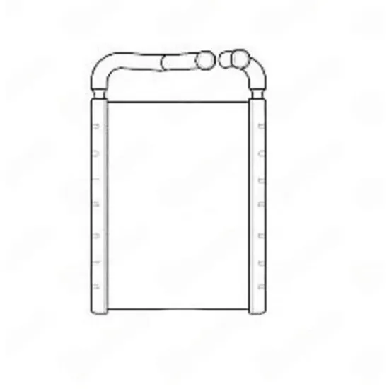 Radiator Incalzire HYUNDAI SANTA FE 2 2005->2012 Calorifer (147x229) Perioada 2009 2010 2011 2012
