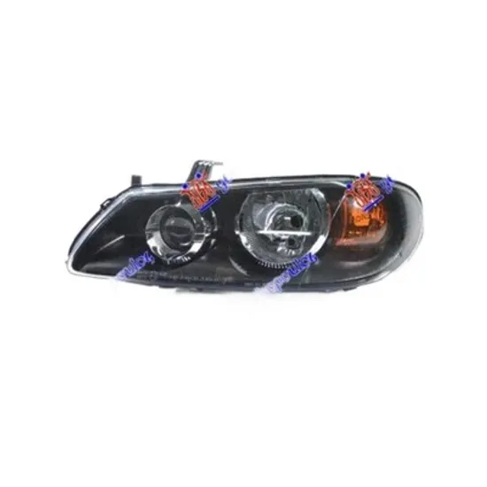 Faruri NISSAN ALMERA 2 2001->2006 Far stanga cu reglaj, H7+H7, fumuriu 10 02-02 07 Perioada 2002 2003 2004 2005 2006