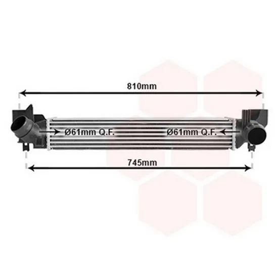 Intercooler BMW X2 F39 2017-> Radiator intercooler 1.5 216/218i benzina Perioada 2017 2018 2019 2020 2021