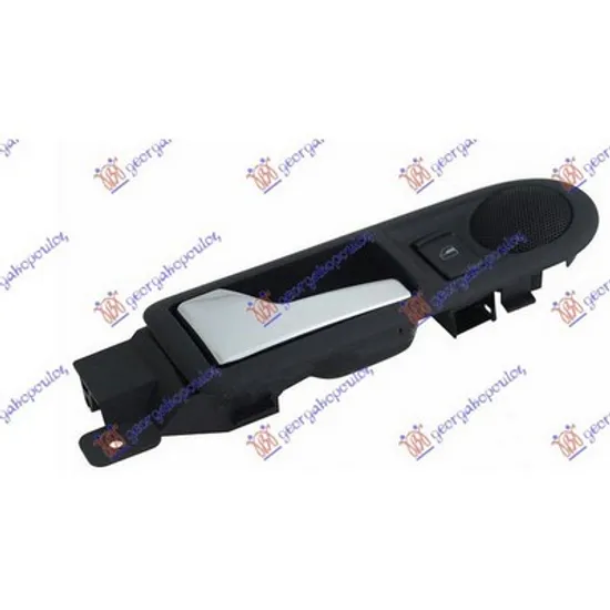 Maner Usa VW GOLF 4 1997->2005 Maner usa spate interior cromat/negru stanga Perioada 1997 1998 1999 2000 2001 2002 2003 2004 2005
