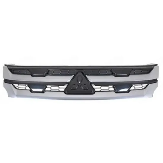 Grila radiator MITSUBISHI ASX 2023-> Grila argintiu (cu ornament cromat) Perioada 2020 2021 2022 2023 2024 2025