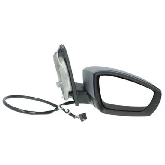 Oglinda VW POLO 6R1 2009->2020 Oglinda exterioara electrica pentru vopsit (cu semnal) (mufa dreapta) DREAPTA Perioada 2014 2015 2016 2017