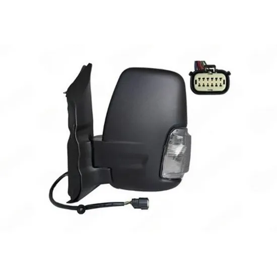 Oglinda FORD TRANSIT 2019-> Oglinda exterioara electrica cu incalzire cu rabatare electrica (brat scurt) (cu semnal si senzor banda) STANGA Perioada 2019 2020 2021 2022 2023 2024