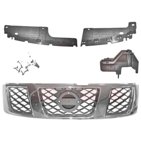 Grila radiator NISSAN PATROL 2 1997-> perioada 1997 1998 1999 2000 2001 2002 de la an de fabricatie 10/2004, pana la an de fabricatie 04/2010