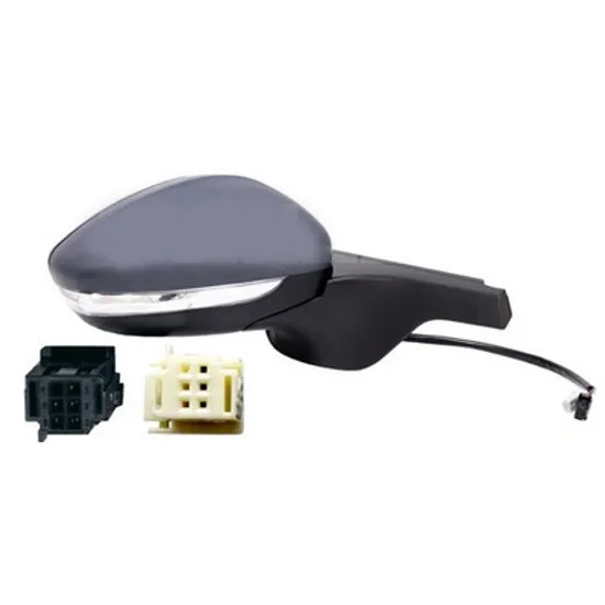 Oglinda CITROEN C3 III 2016-> Oglinda exterioara electrica cu incalzire cu rabatare electrica pentru vopsit (cu semnal si senzor) (6+4 PIN) -2018 DREAPTA Perioada 2016 2017 2018