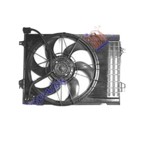 Ventilator Motor KIA SPORTAGE 2004-2010 Electroventilator complet 2,7 i24V Perioada 2004 2005 2006 2007 2008 2009 2010