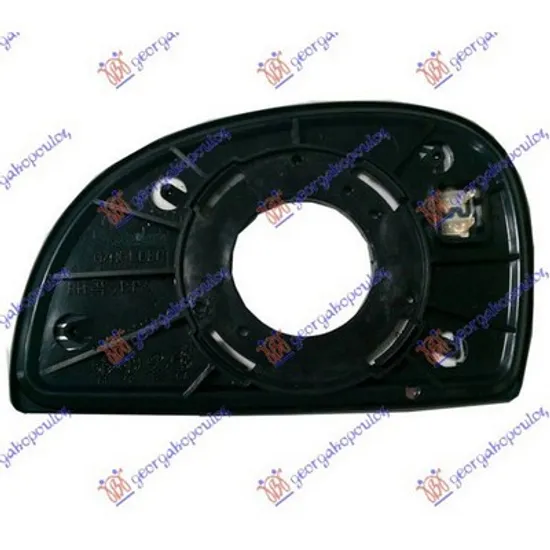 Sticla Oglinda HYUNDAI ACCENT 2 LC 1999->2005 Geam oglinda exterioara cu incalzire stanga hatchback 2003->2005 Perioada 2000 2001 2002 2003 2004 2005