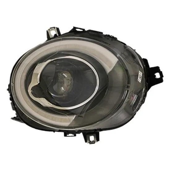 Far dreapta MINI MINI COOPER F55 2013->, MINI COOPER F56 2013-> perioada 2013 2014 2015 2016 2017 2018 pana la an de fabricatie 07/2015, fara motor reglaj, semnal alb, cu reglaj electric, adaptiv, cu bec LED