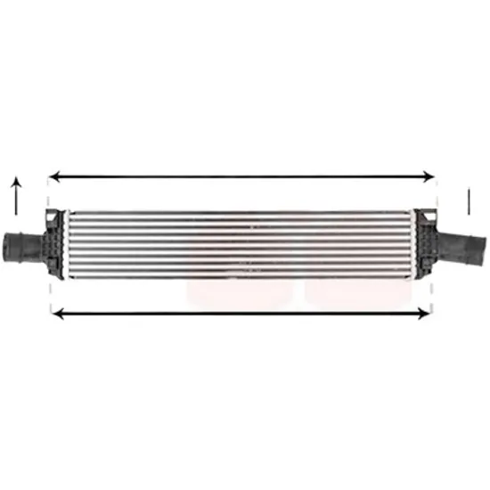 Intercooler AUDI A5 F53; F5P 2016-> 3.0 TDI quattro 200KW 272CP , pentru motor CRTC perioada 2017