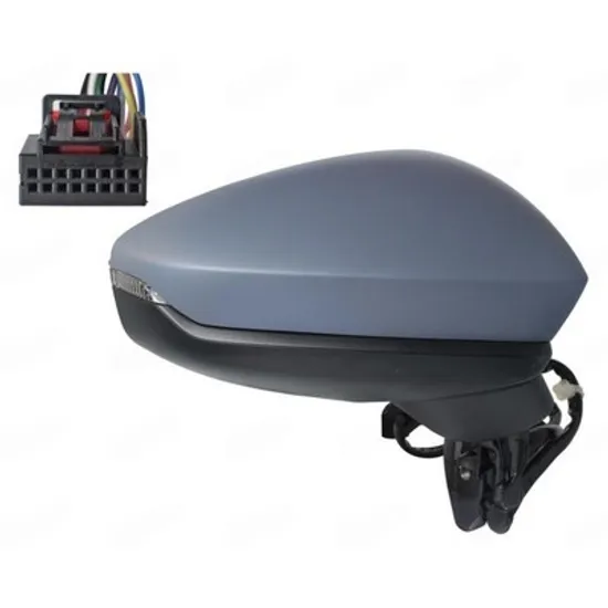 Oglinda AUDI A3 2020-> Oglinda exterioara electrica cu incalzire pentru vopsit (cu semnal LED) (6 PIN) STANGA Perioada 2024 2025