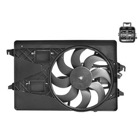 Ventilator Motor FORD MONDEO 3 2000->2007 Electroventilator complet 2,0 TDCi-TDDi, Perioada 2000 2001 2002 2003 2004 2005 2006 2007