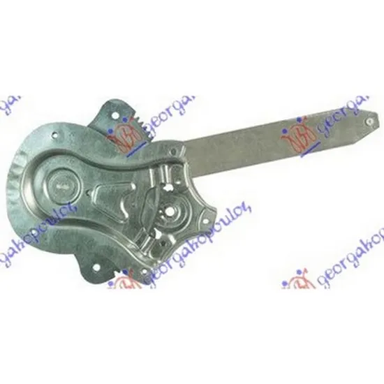 Macara Usa TOYOTA RAV 4 II 2000->2005 Macara usa spate electrica fara motor stanga, Perioada 2000 2001 2002 2003 2004 2005 2006