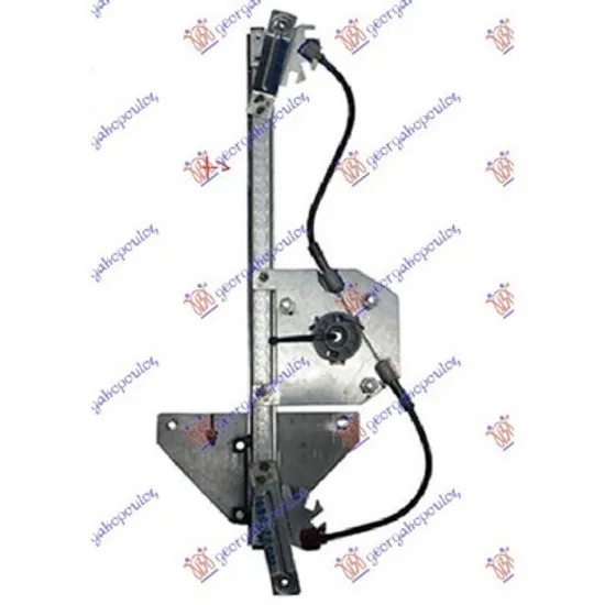 Macara Usa PEUGEOT 3008 2016-> Macara geam usa spate electrica (fara motor) (EUROPE) dreapta 2016-> Perioada 2016 2017 2018 2019 2020