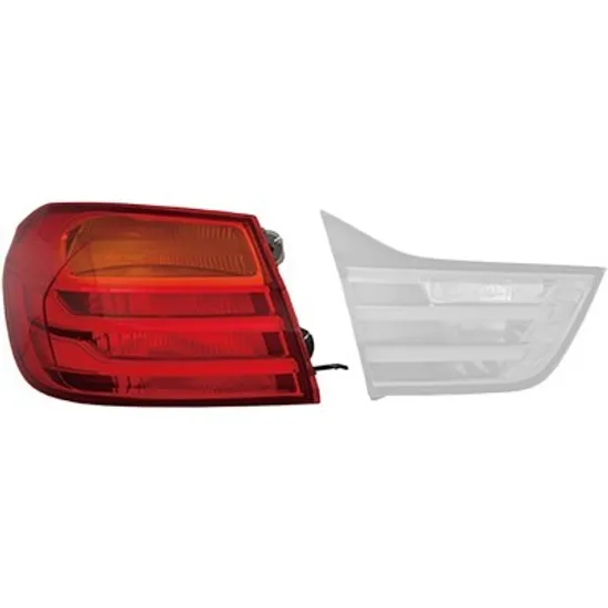 Lampa stop spate stanga BMW 4 Gran Coupe F36 2014-> perioada 2014 2015 , semnal galben, cu lumina LED, exterior