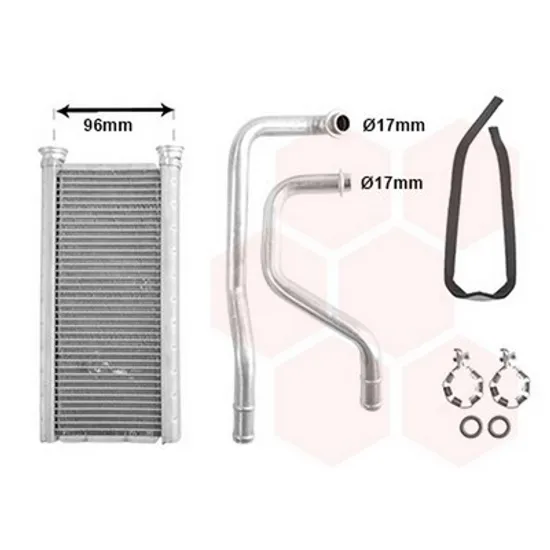 Radiator Incalzire MITSUBISHI SPACE STAR 1998-> Calorifer (BR) (85x220x16) Perioada 1998 1999 2000 2001 2002 2003 2004
